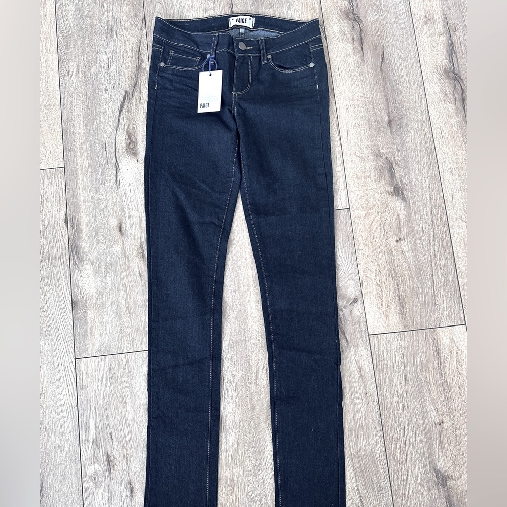 Paige Women's Dark Wash Skinny Ankle Jeans